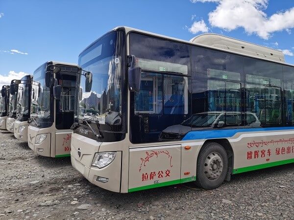  首批国六新能源客车投运 欧辉助力拉萨公交“新升级”